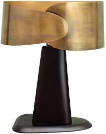 Chehoma Tischlampe aus Metall (Eisen) schwarz und