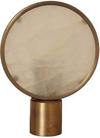 Chehoma Tischlampe aus Metall kupferfarben,