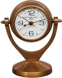 Chehoma Uhr aus Metall, kupferfarben, kompakt, zum 