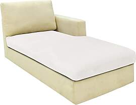 CHELZEN Samt Sofa Sitzkissenbezug, Hochelastischer 