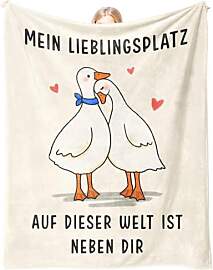 CheriGift Geschenke für Partner, Ente Flanell