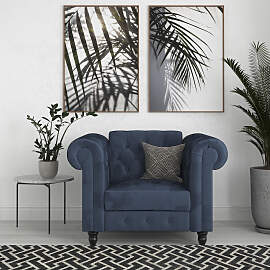 Chesterfield-Sessel DOREL HOME "Felix",