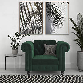 Chesterfield-Sessel DOREL HOME "Felix",