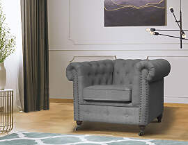 Chesterfield-Sessel HOME AFFAIRE "Aarburg