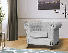 Chesterfield-Sessel HOME AFFAIRE "Aarburg