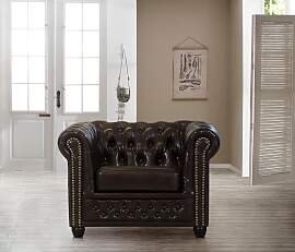 Chesterfield-Sessel HOME AFFAIRE "Rysum