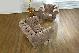 Chesterfield-Sessel HOME AFFAIRE "Tinnum