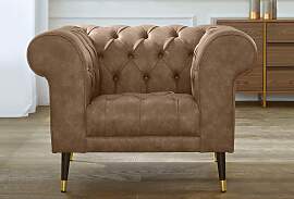 Chesterfield-Sessel HOME AFFAIRE "Tinnum