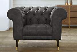 Chesterfield-Sessel HOME AFFAIRE "Tinnum