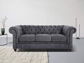 Chesterfield-Sofa HOME AFFAIRE "Chesterfield