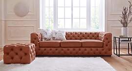 Chesterfield-Sofa HOME AFFAIRE "Kalina", 