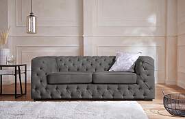 Chesterfield-Sofa HOME AFFAIRE "Kalina", 
