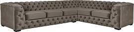 Chesterfield-Sofa HOME AFFAIRE "KALINA