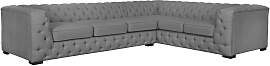 Chesterfield-Sofa HOME AFFAIRE "KALINA