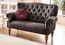 Chesterfield-Sofa HOME AFFAIRE "Lord",