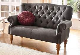 Chesterfield-Sofa HOME AFFAIRE "Lord",