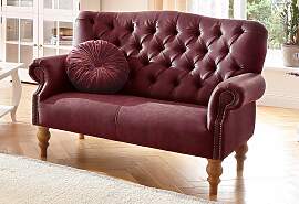 Chesterfield-Sofa HOME AFFAIRE "Lord",