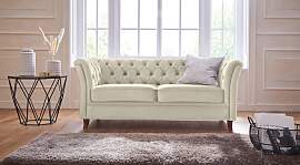 Chesterfield-Sofa HOME AFFAIRE "Reims",