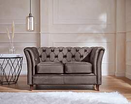 Chesterfield-Sofa HOME AFFAIRE "Reims",
