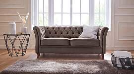 Chesterfield-Sofa HOME AFFAIRE "Reims",