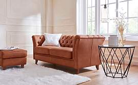 Chesterfield-Sofa HOME AFFAIRE "Reims",