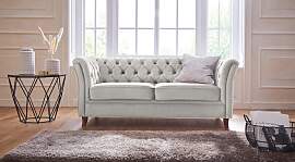 Chesterfield-Sofa HOME AFFAIRE "Reims",