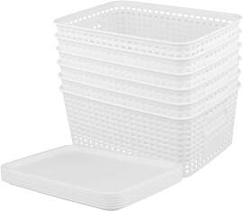 CHEUKYIU 6er Set Aufbewahrungsboxen mit Deckel,