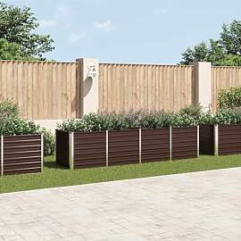 ChicAbode Garten-Hochbeet Braun 320 x 80 x 77 cm