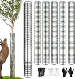 chicarry Baumstammschutz aus Metall, 121,9 cm, 6
