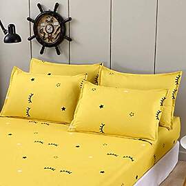 Chickwino 100% Polyester Spannbetttuch, Kind