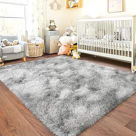 Chicnix Hochflor Flauschig Teppich Schlafzimmer