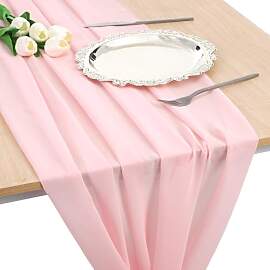 Chiffon-Tischläufer,70x300cm Tüll