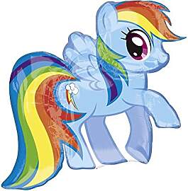 Child My Little Pony Supershape Foil Balloon