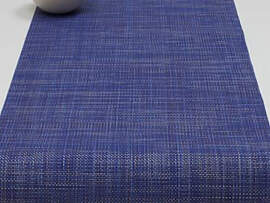 Chilewich Tischläufer Mini Basketweave blueberry