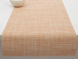 Chilewich Tischläufer Mini Basketweave cantaloupe 