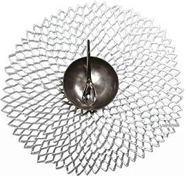 Chilewich Tischset Pressed Vinyl Dahlia Round