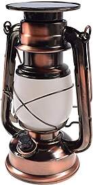 ChiliTec Campinglampe Solar Akku 23,5cm Dimmbar