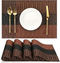 Chitomars Tischsets Abwaschbar 4er Set, Platzsets
