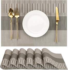 Chitomars Tischsets Abwaschbar 6er Set, Platzsets