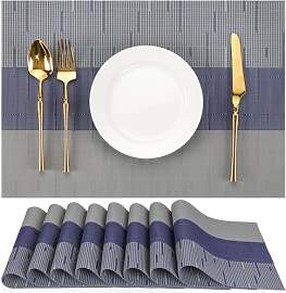 Chitomars Tischsets Abwaschbar 8er Set, Platzsets