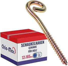 Chle-Mar - 2x Schaukelhaken für Holzbalken M12