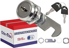Chle-Mar – Briefkastenschloss 19x16 mm mit