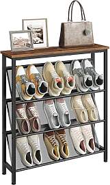 CHOEZON Schuhregal, 4-stufige Schuhablage,
