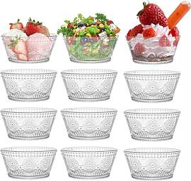 CHPINDAM Vintage Glas Dessertschale Eisschale