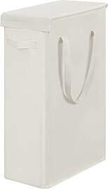 Chrislley Slim Wäschekorb mit Deckel 60L hoch