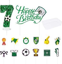 CHROMACRAFT 1 Stück Fußball-Element Nummer 7