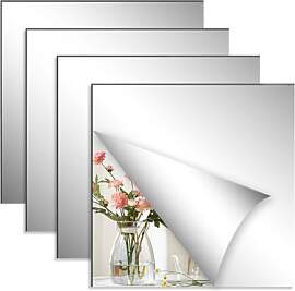 chuanhylis 4er-/10er-Set Acryl Klebespiegel,