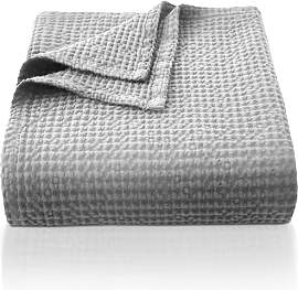 CHUFFED 100% Baumwolle Decke 130 x 150 cm, Weiche