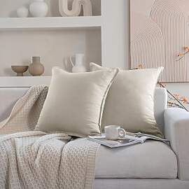 CHUFFED Kissenbezug 80x80 2er Set 100% Stonewashed 