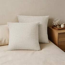 CHUFFED Kissenbezug 80x80 Baumwolle 2er Set 100%